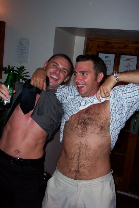 David en Eric hebben het warm