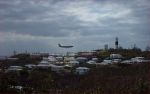Plane over St. David's
